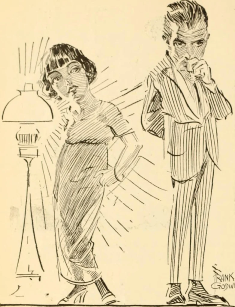 An illustration from Caricature. ed 1913, 1913, leaf 139