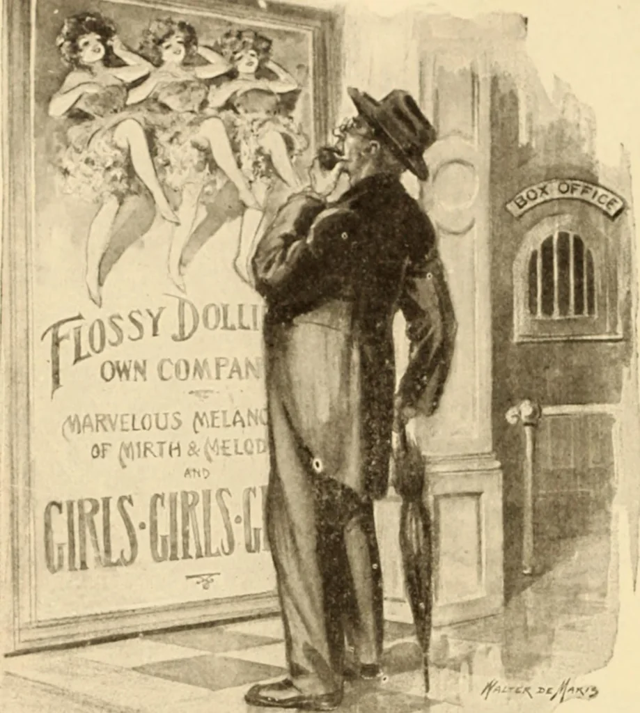 An illustration from Caricature. ed 1913, 1913, leaf 141