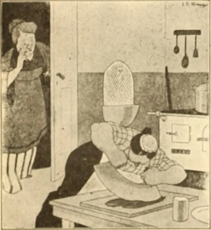 An illustration from Caricature. ed 1913, 1913, leaf 143