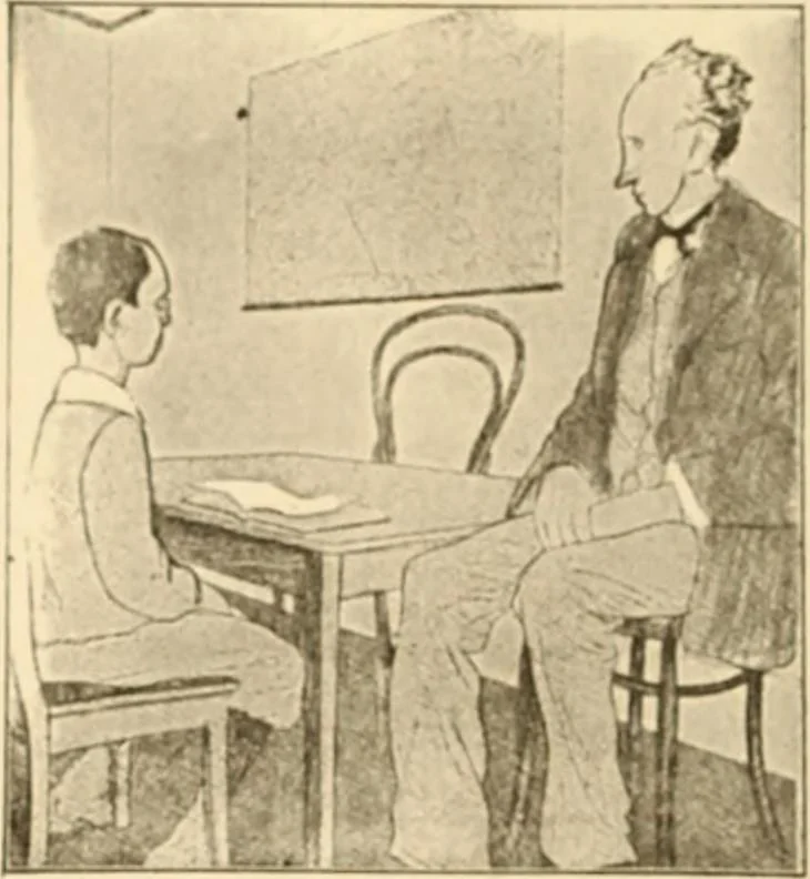 An illustration from Caricature. ed 1913, 1913, leaf 143