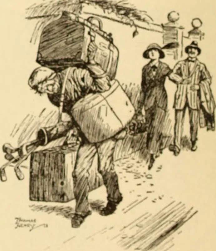 An illustration from Caricature. ed 1913, 1913, leaf 143