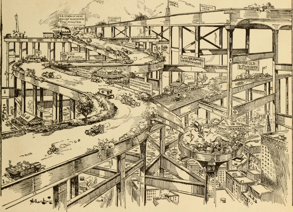 An illustration from Caricature. ed 1913, 1913, leaf 144