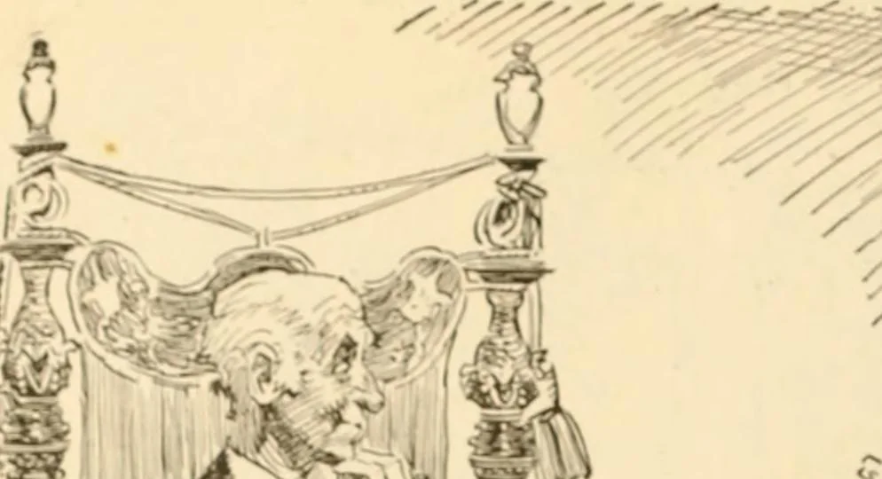 An illustration from Caricature. ed 1913, 1913, leaf 145