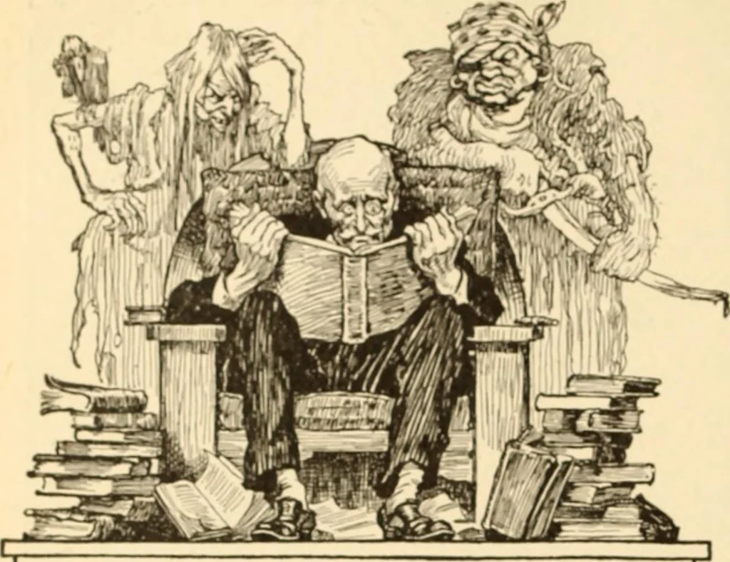 An illustration from Caricature. ed 1913, 1913, leaf 147