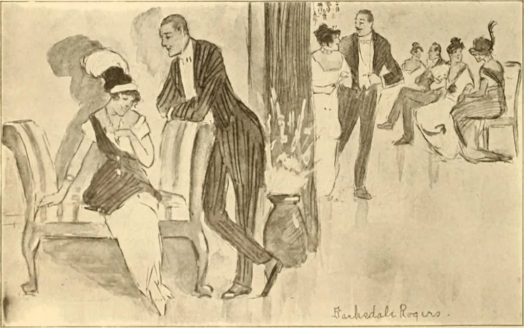 An illustration from Caricature. ed 1913, 1913, leaf 149
