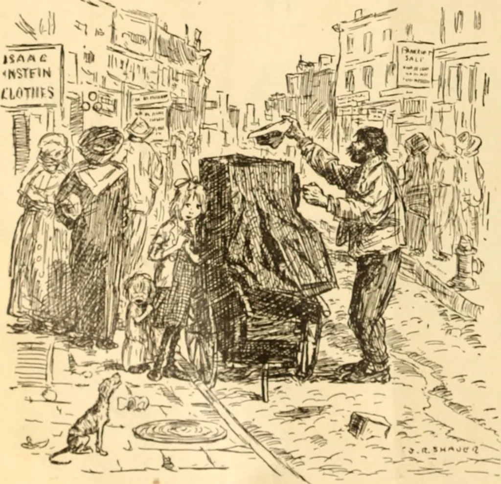 An illustration from Caricature. ed 1913, 1913, leaf 15