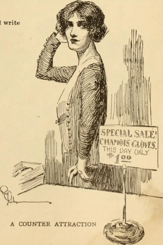 An illustration from Caricature. ed 1913, 1913, leaf 150