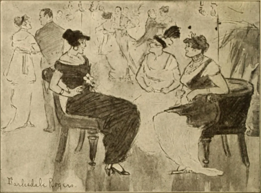 An illustration from Caricature. ed 1913, 1913, leaf 151
