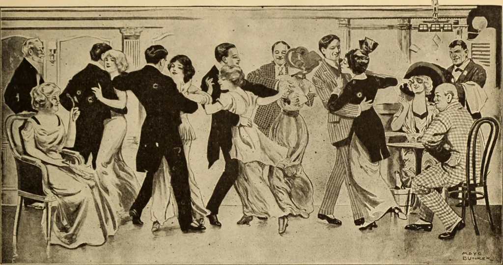 An illustration from Caricature. ed 1913, 1913, leaf 152