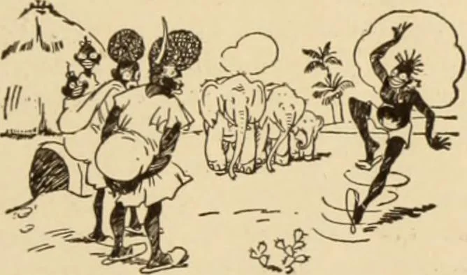 An illustration from Caricature. ed 1913, 1913, leaf 154