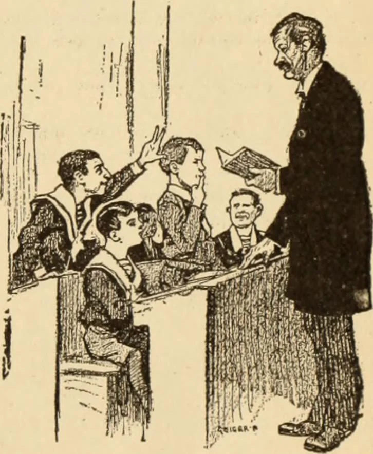 An illustration from Caricature. ed 1913, 1913, leaf 154