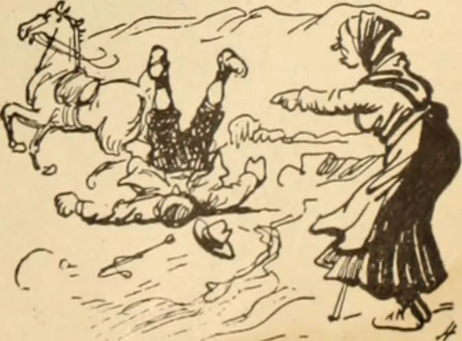 An illustration from Caricature. ed 1913, 1913, leaf 154