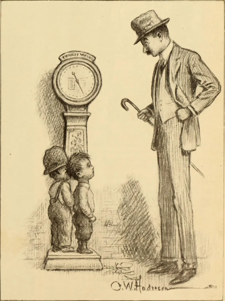 An illustration from Caricature. ed 1913, 1913, leaf 156