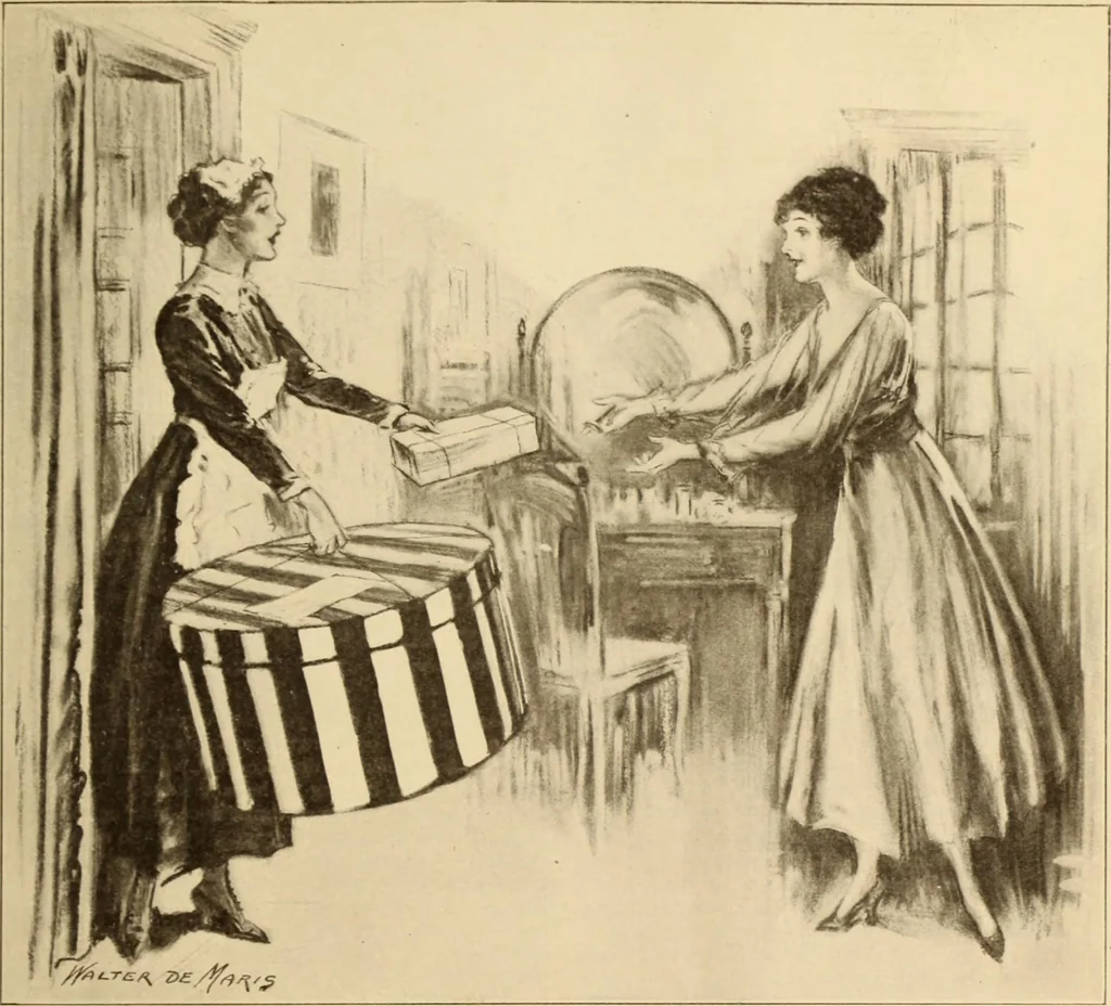 An illustration from Caricature. ed 1913, 1913, leaf 158