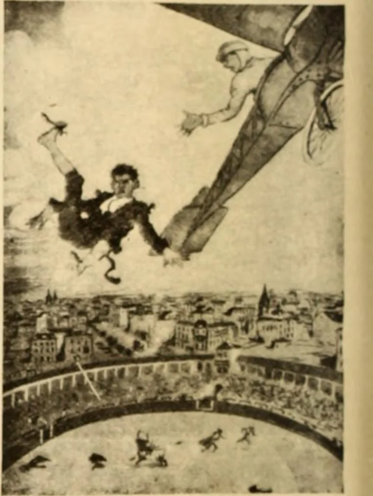 An illustration from Caricature. ed 1913, 1913, leaf 165