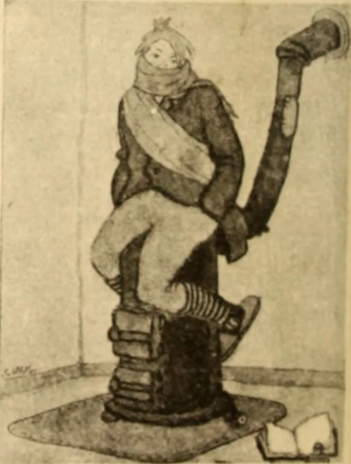 An illustration from Caricature. ed 1913, 1913, leaf 165