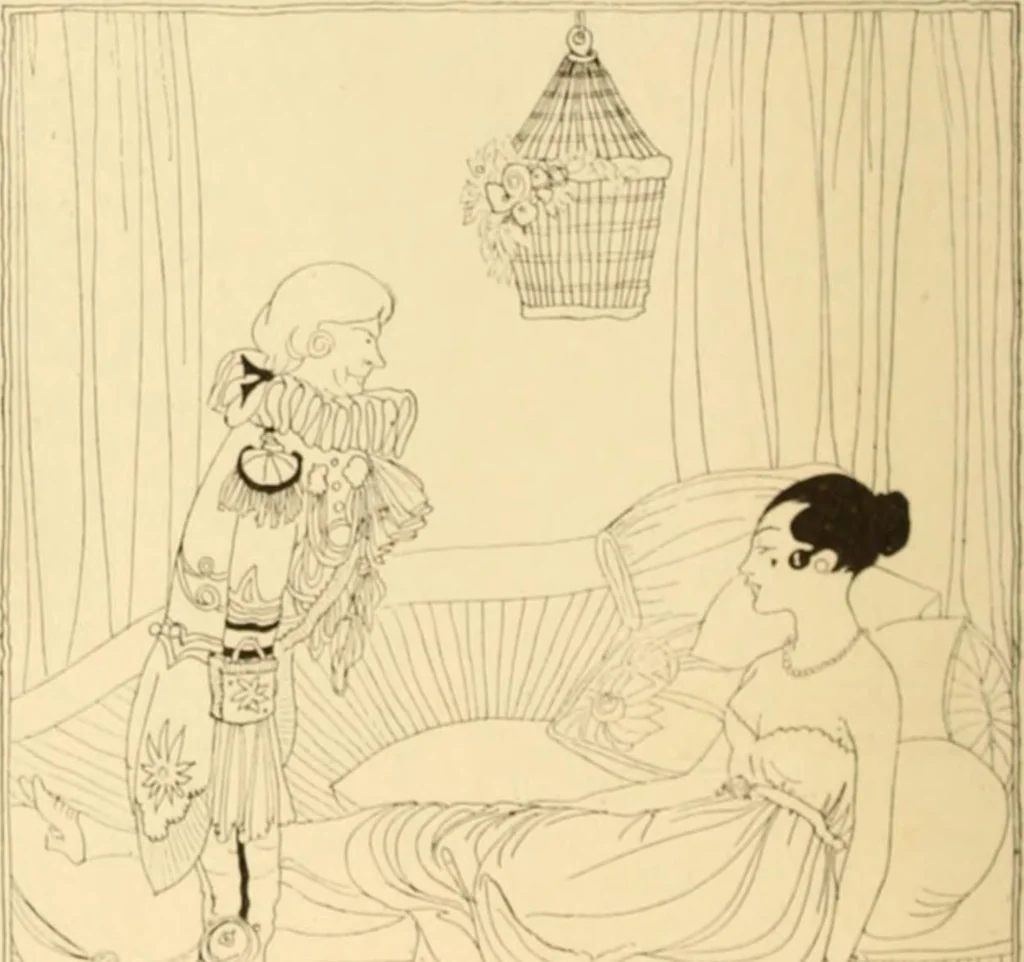 An illustration from Caricature. ed 1913, 1913, leaf 167