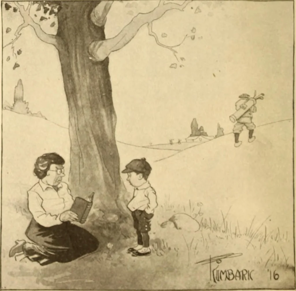 An illustration from Caricature. ed 1913, 1913, leaf 175