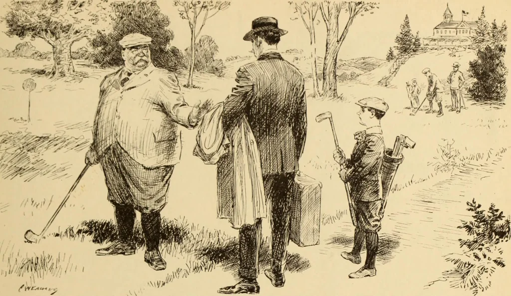 An illustration from Caricature. ed 1913, 1913, leaf 176