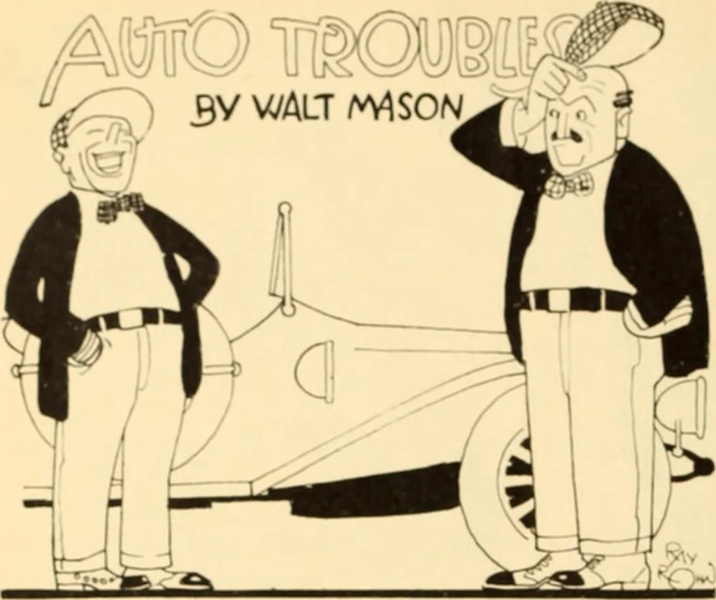 An illustration from Caricature. ed 1913, 1913, leaf 177