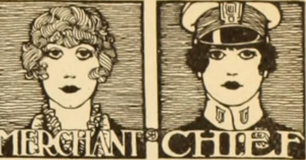 An illustration from Caricature. ed 1913, 1913, leaf 180