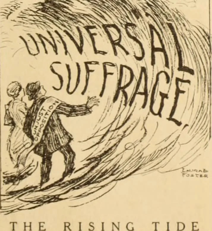 An illustration from Caricature. ed 1913, 1913, leaf 180