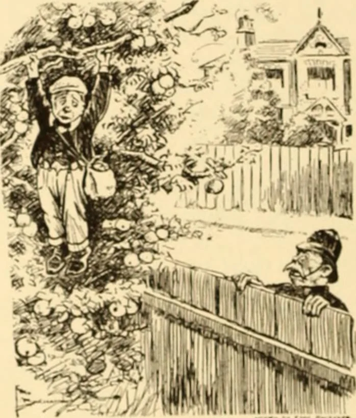 An illustration from Caricature. ed 1913, 1913, leaf 181