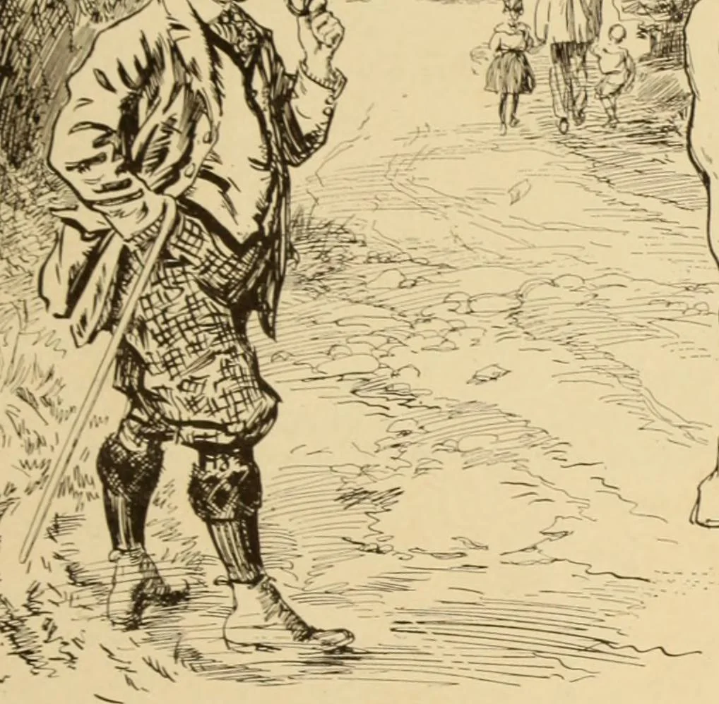 An illustration from Caricature. ed 1913, 1913, leaf 182
