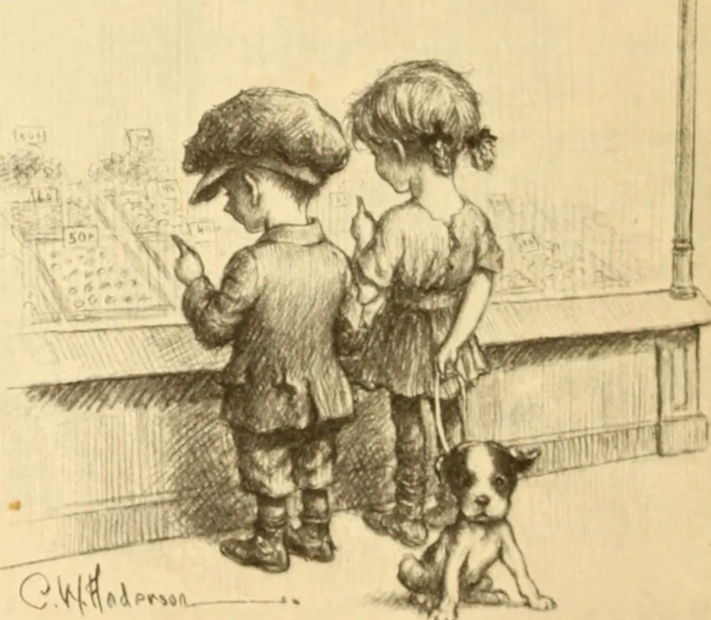 An illustration from Caricature. ed 1913, 1913, leaf 185