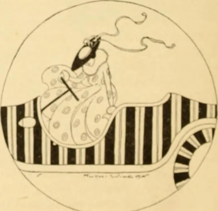 An illustration from Caricature. ed 1913, 1913, leaf 187