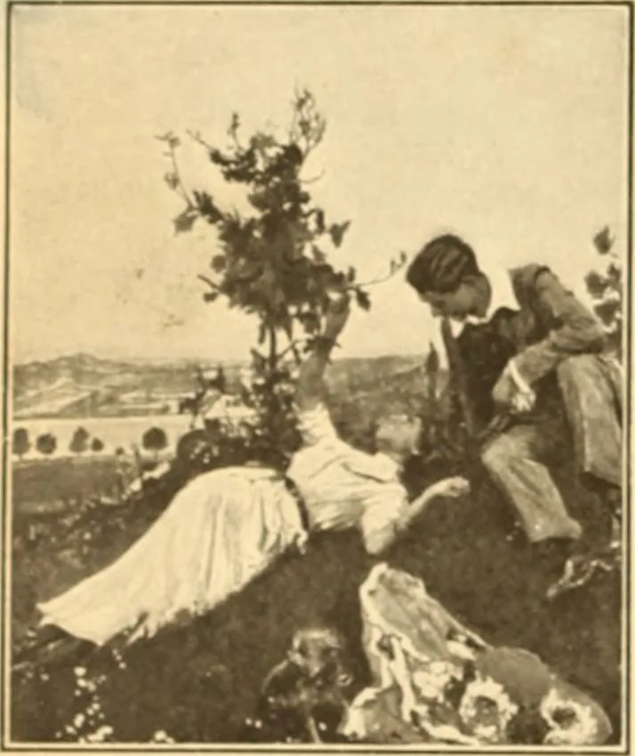 An illustration from Caricature. ed 1913, 1913, leaf 191