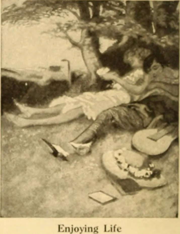 An illustration from Caricature. ed 1913, 1913, leaf 191