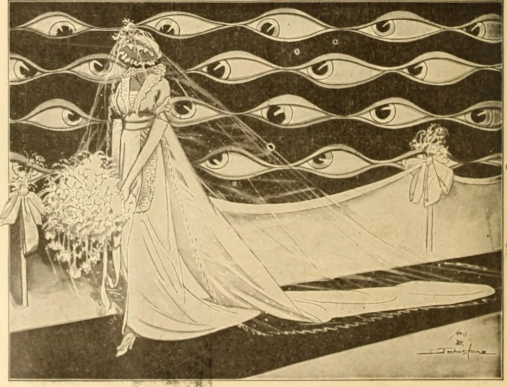 An illustration from Caricature. ed 1913, 1913, leaf 21