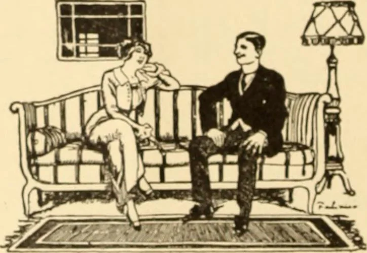 An illustration from Caricature. ed 1913, 1913, leaf 23