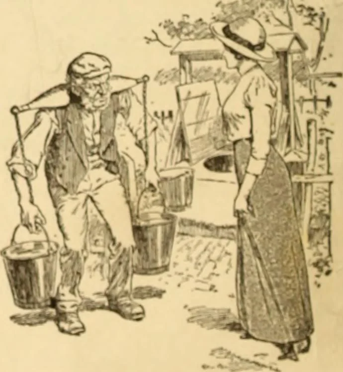An illustration from Caricature. ed 1913, 1913, leaf 23