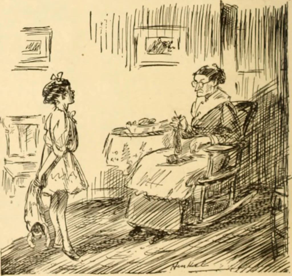 An illustration from Caricature. ed 1913, 1913, leaf 25