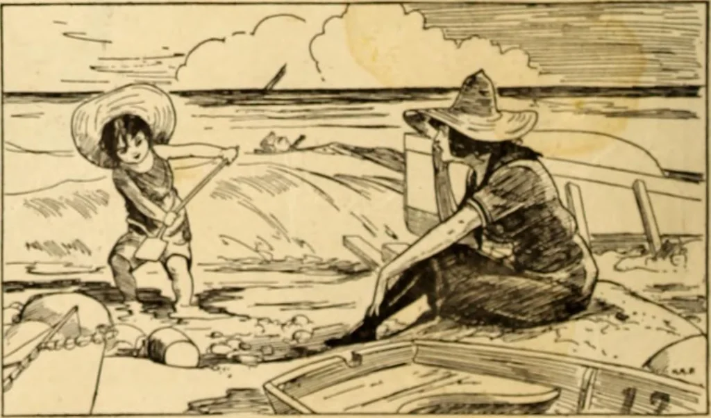 An illustration from Caricature. ed 1913, 1913, leaf 29