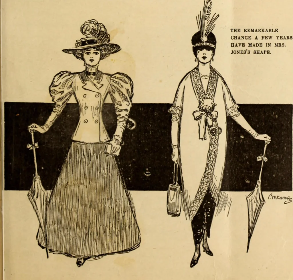 An illustration from Caricature. ed 1913, 1913, leaf 30