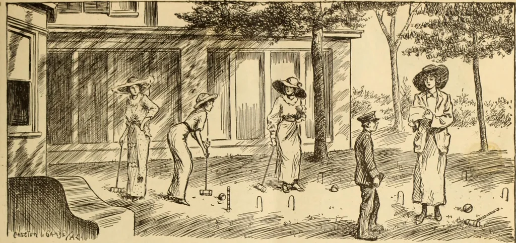 An illustration from Caricature. ed 1913, 1913, leaf 32