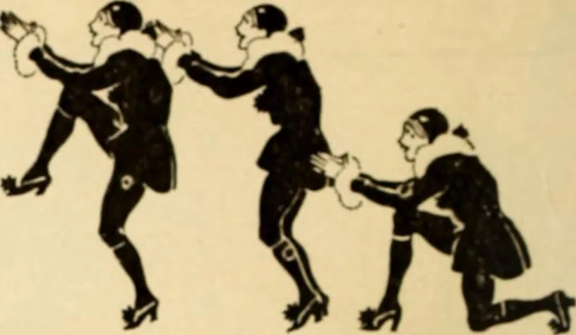 An illustration from Caricature. ed 1913, 1913, leaf 33