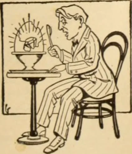 An illustration from Caricature. ed 1913, 1913, leaf 34