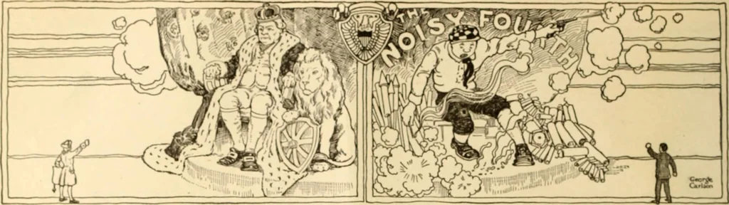 An illustration from Caricature. ed 1913, 1913, leaf 37