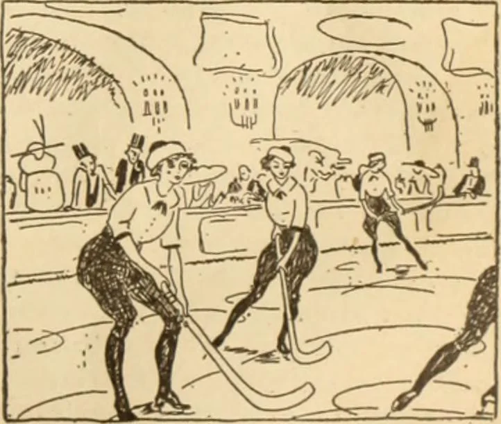 An illustration from Caricature. ed 1913, 1913, leaf 40