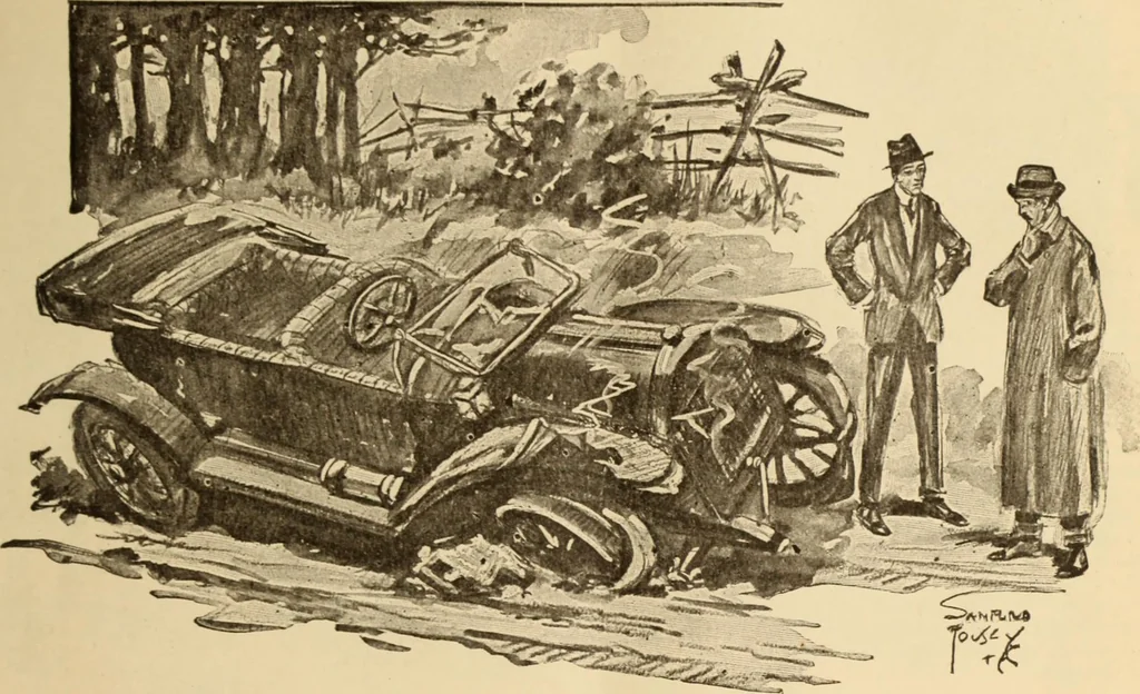 An illustration from Caricature. ed 1913, 1913, leaf 48