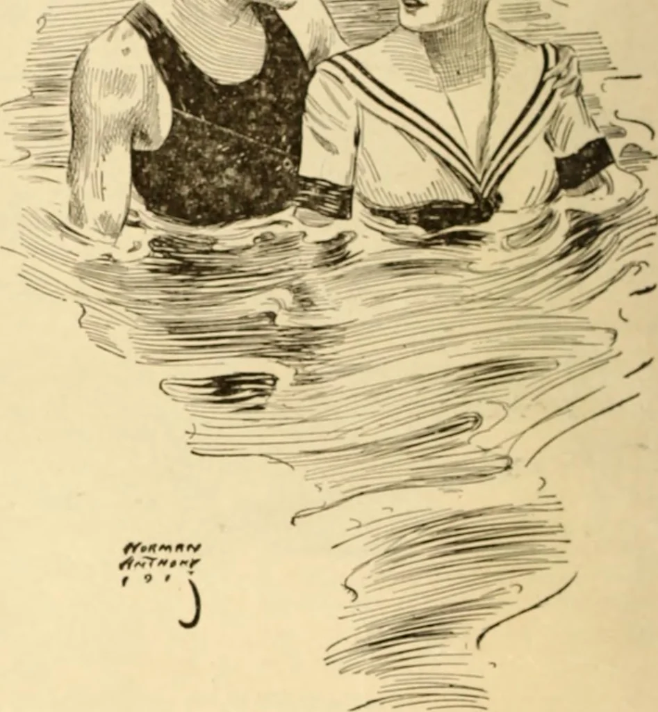An illustration from Caricature. ed 1913, 1913, leaf 49