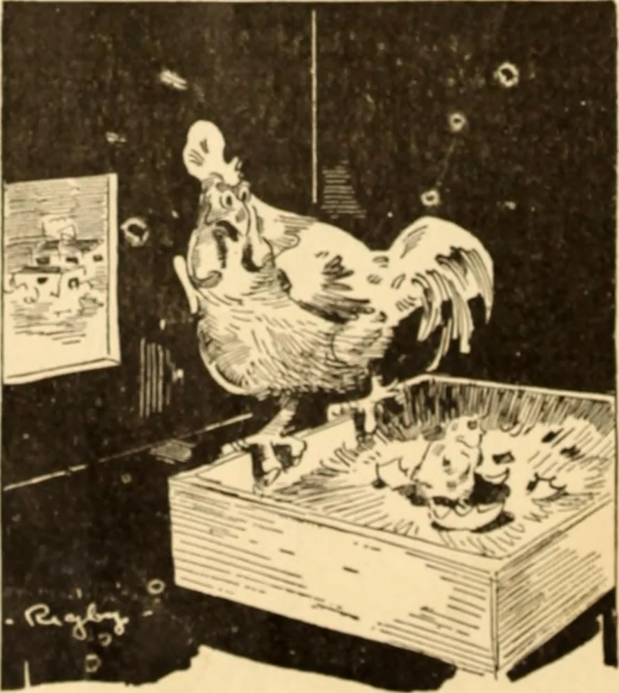 An illustration from Caricature. ed 1913, 1913, leaf 5