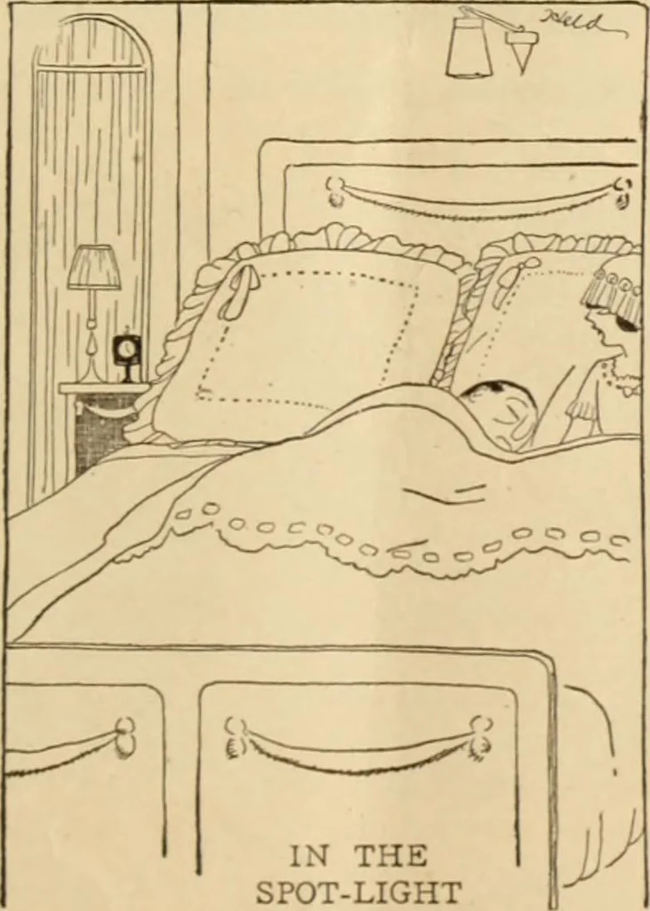An illustration from Caricature. ed 1913, 1913, leaf 50