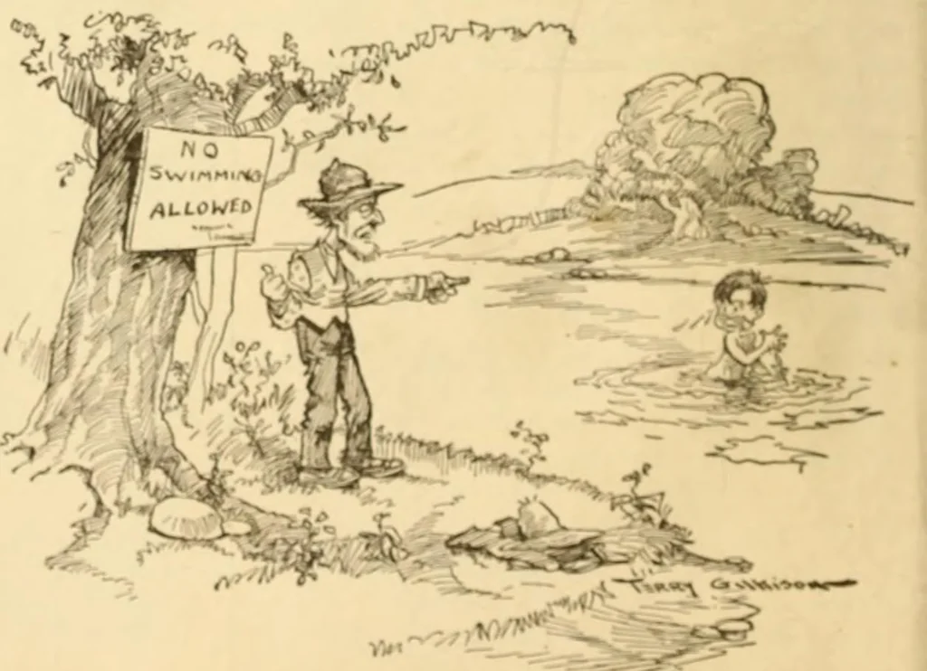 An illustration from Caricature. ed 1913, 1913, leaf 51