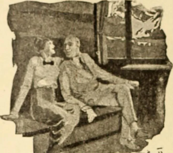 An illustration from Caricature. ed 1913, 1913, leaf 53