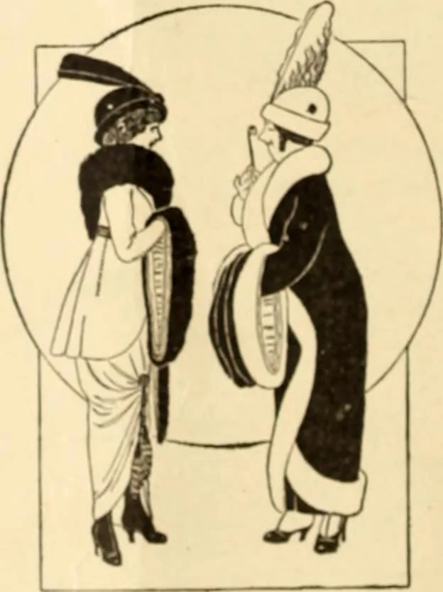 An illustration from Caricature. ed 1913, 1913, leaf 53